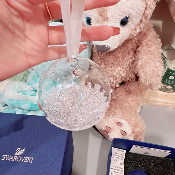 Swarovski 2014 limited edition Annual Christmas Ball Ornament/NWB - Picture 6 of 11